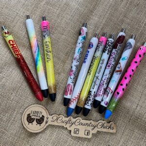 Product image and link for  Custom Glitter Pen