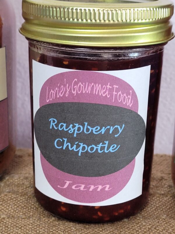 Product image and link for  Raspberry Chipotle Jam