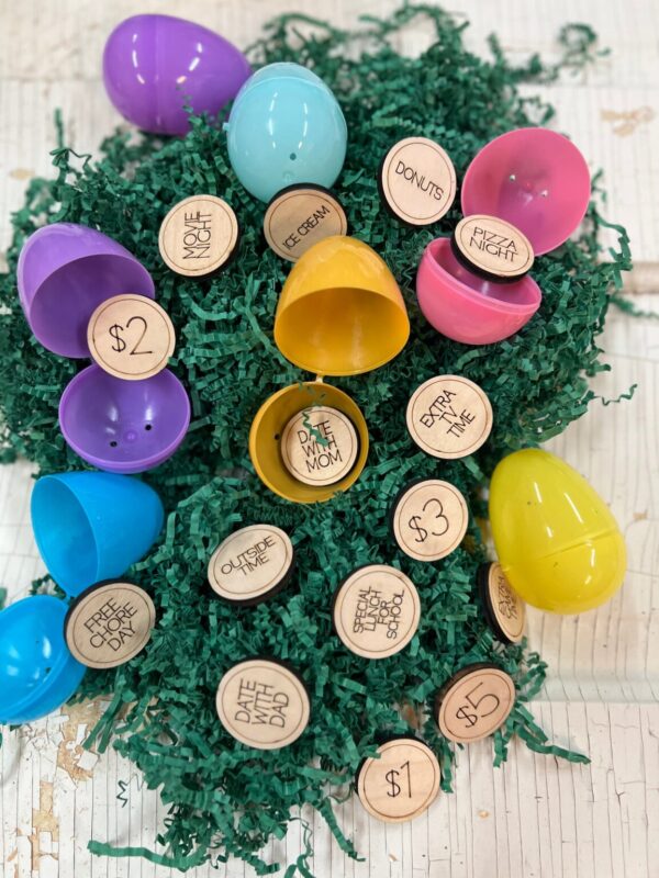 Product image and link for  Easter Egg Tokens 15 Round