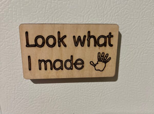 Product image and link for  **READY TO SHIP** * Magnet *Look what I made