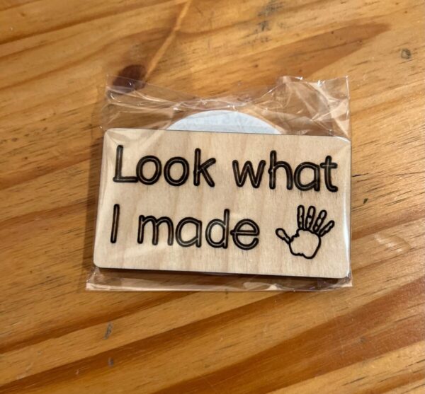 Product image and link for  **READY TO SHIP** * Magnet *Look what I made