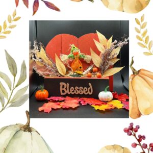 Product image and link for  Fall Pumpkin Floral