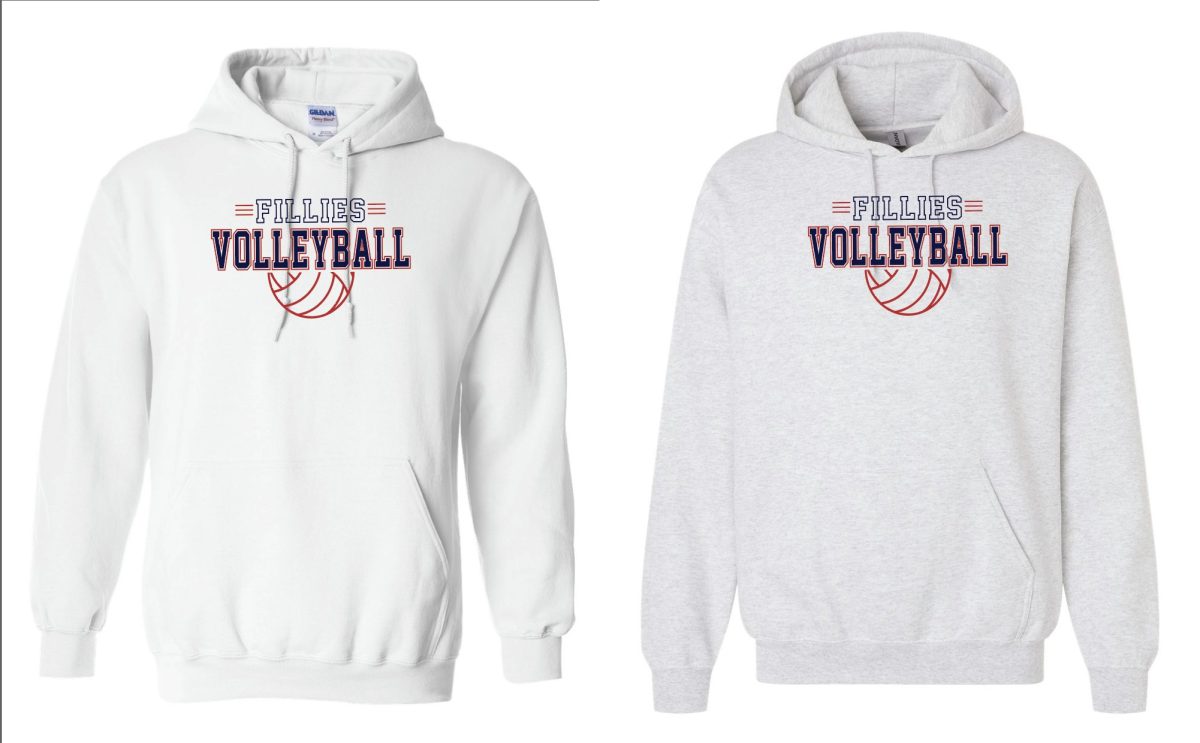 Product image and link for fillies Highschool Volleyball Fan Shirts